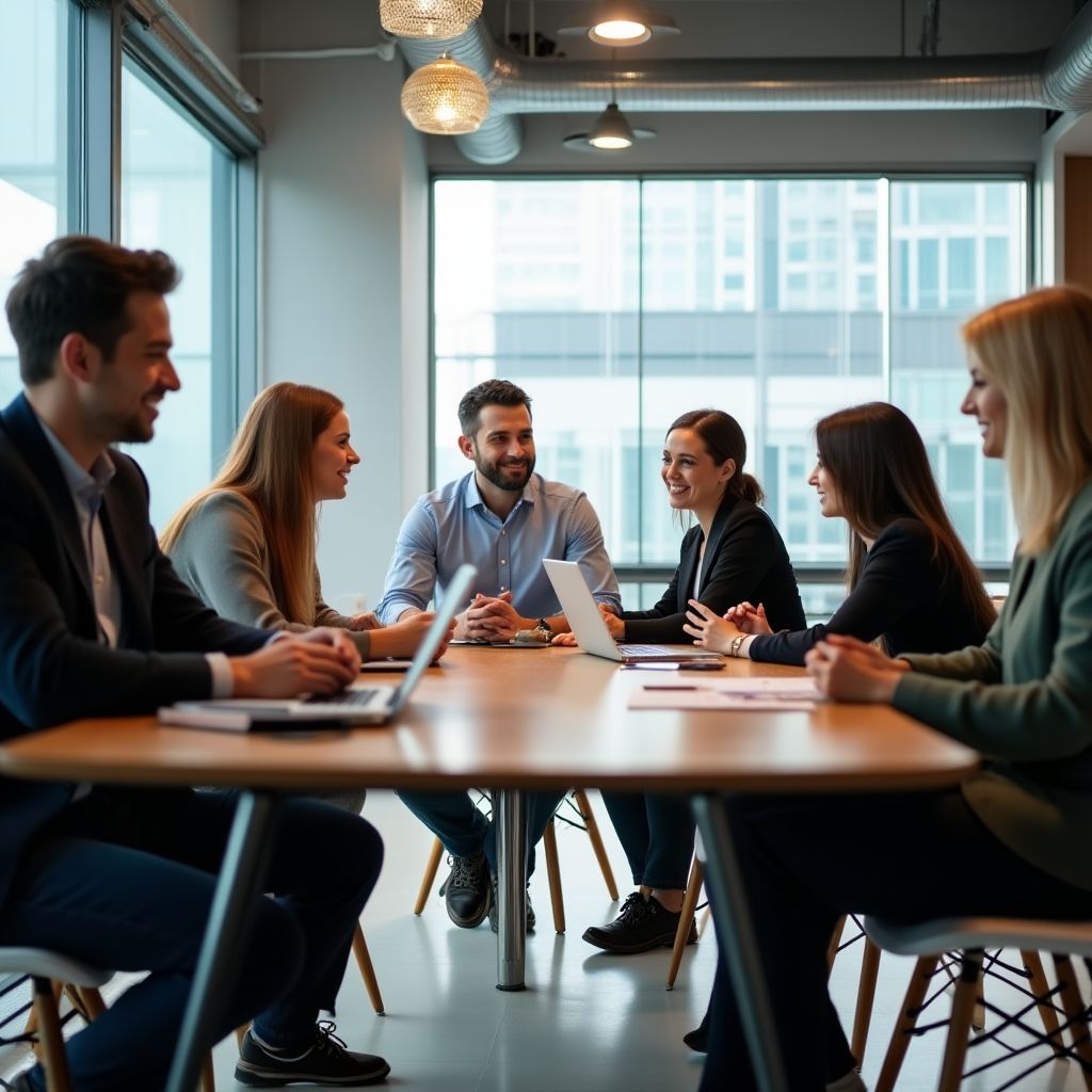Our consulting team collaborating